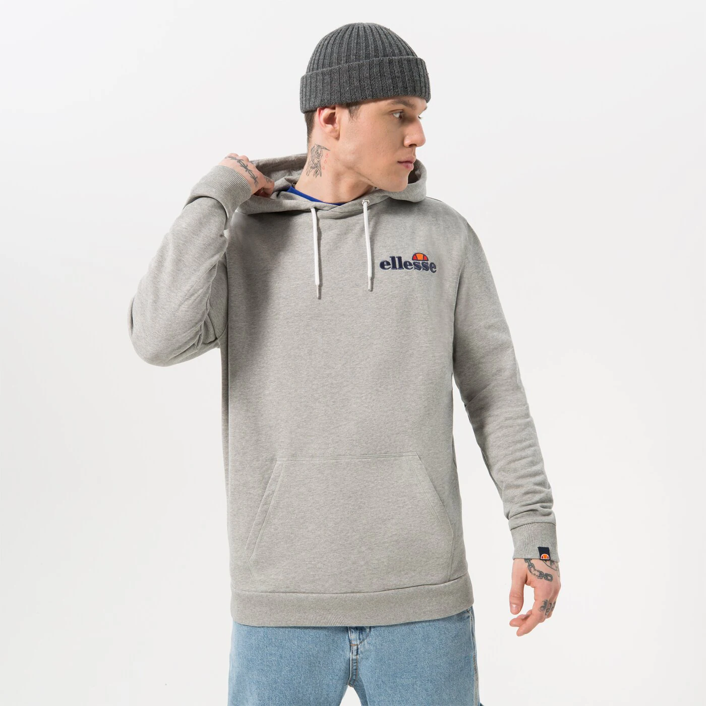 ELLESSE HOODIE PRIMERO GREY Grau