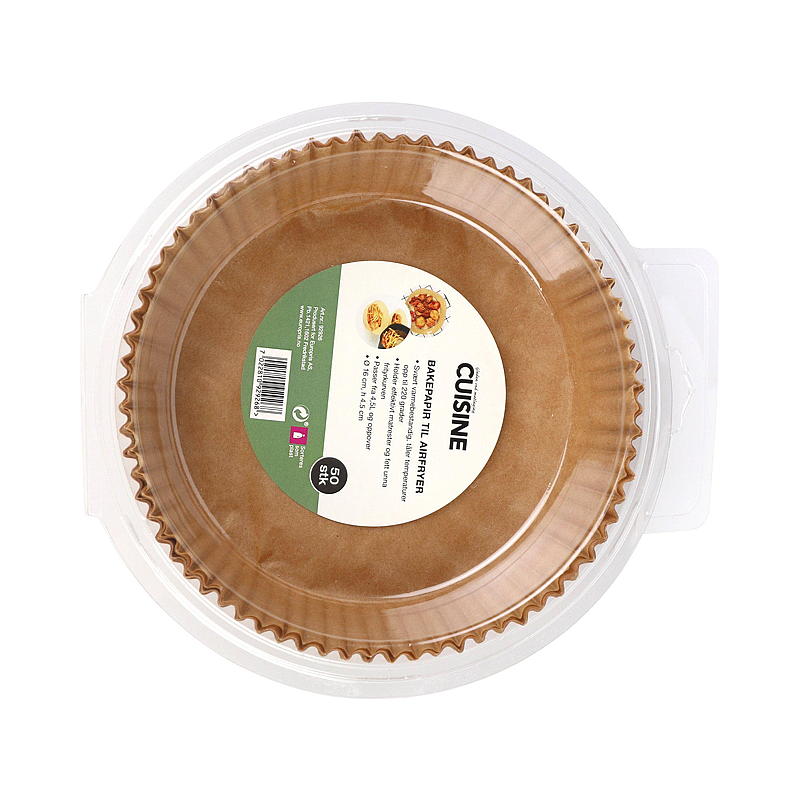 Cuisine Bakepapir 50-pk, 16 cm til airfryer