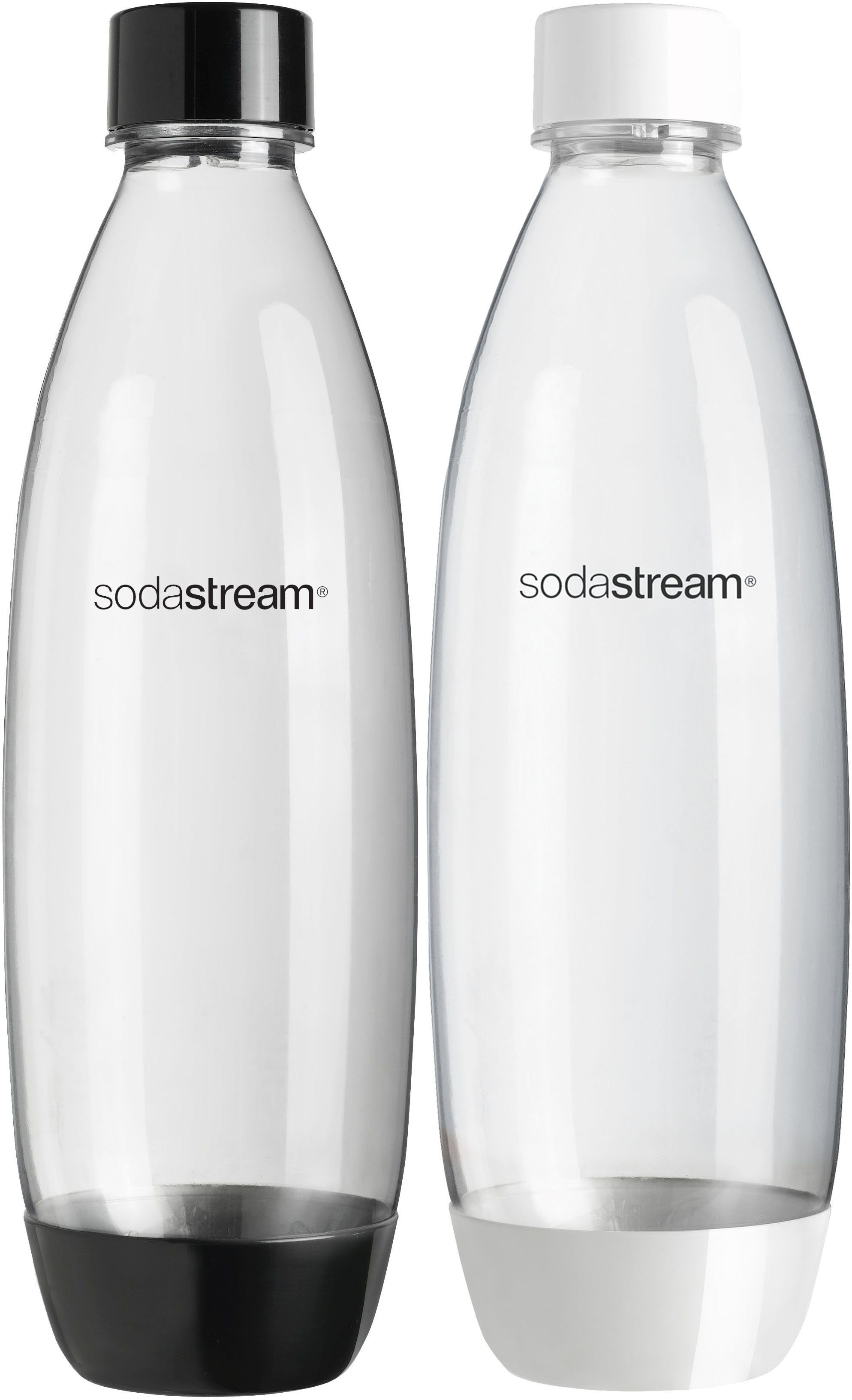 SodaStream Wassersprudler Flasche, (Set, 2-tlg), passend für den SodaStream Easy