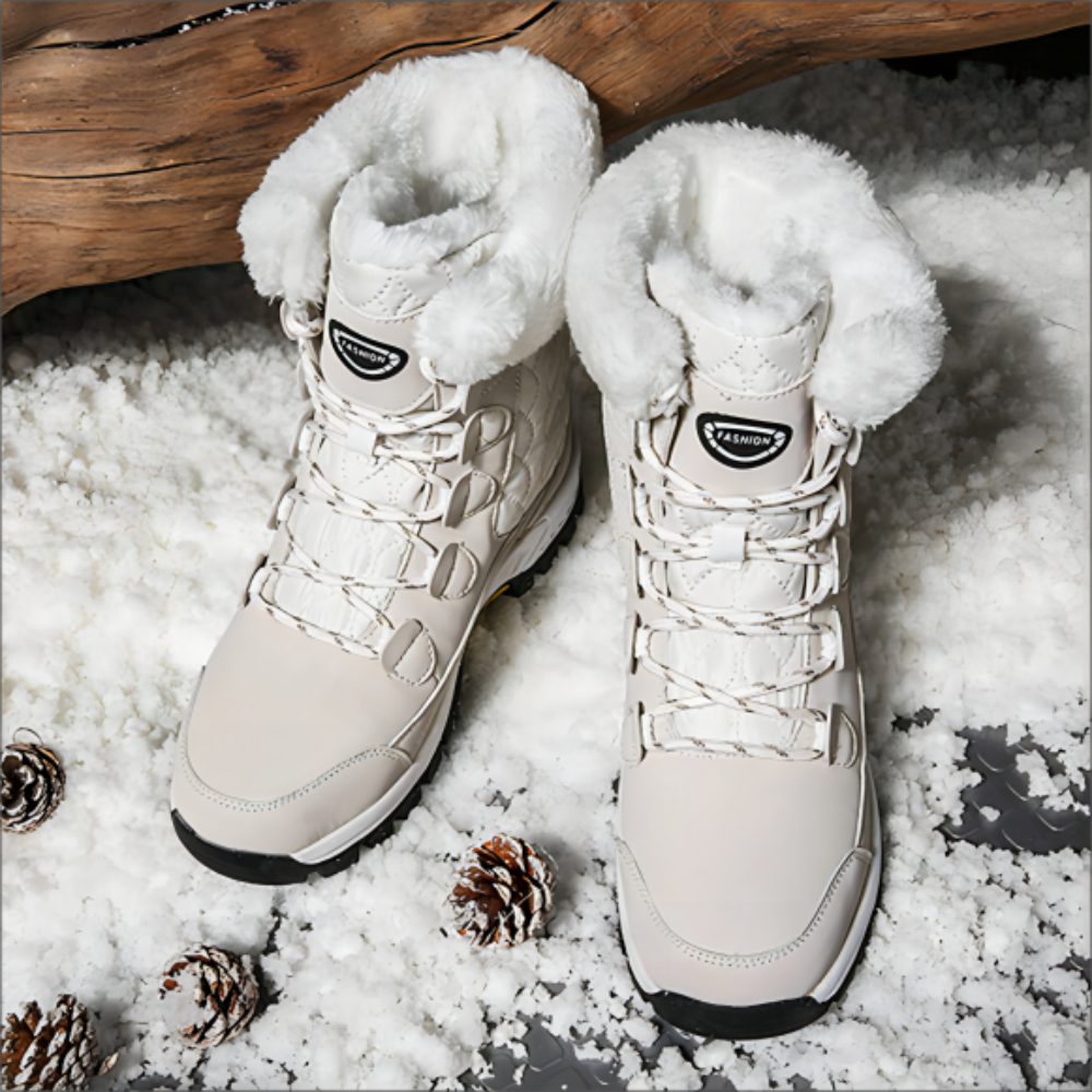 HUSKSWARE Schneeschuhe (Outdoor-Schneestiefel, Warme Wanderschuhe, High-Top-Schuhe), Warm und rutschfest, Stilvoll und schön