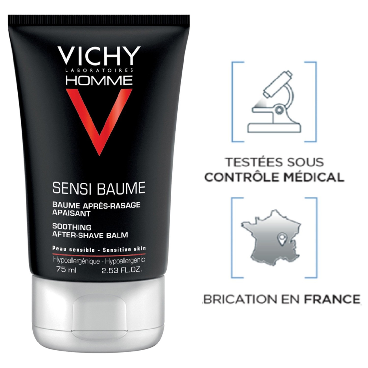 Balsam după ras Vichy Sensi Soothing