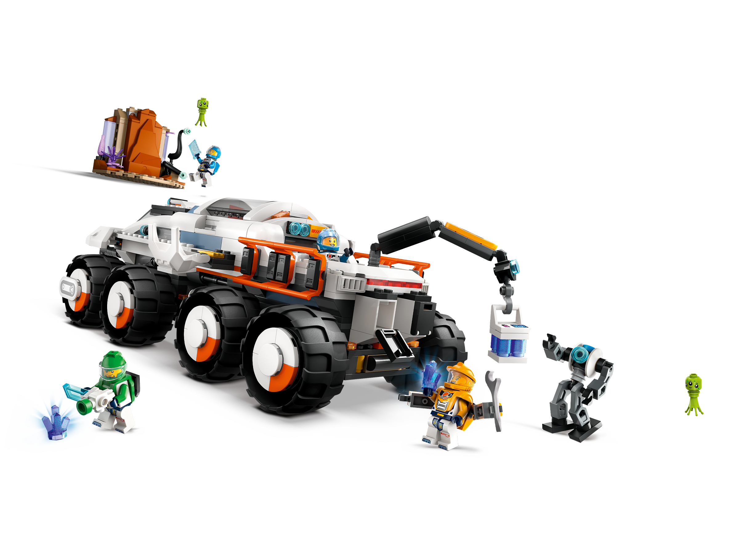 Kommando-Rover mit Ladekran 60432