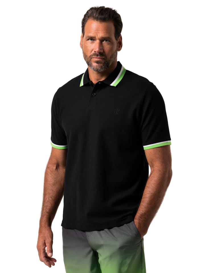 JP1880 Poloshirt in schwarz günstig kaufen