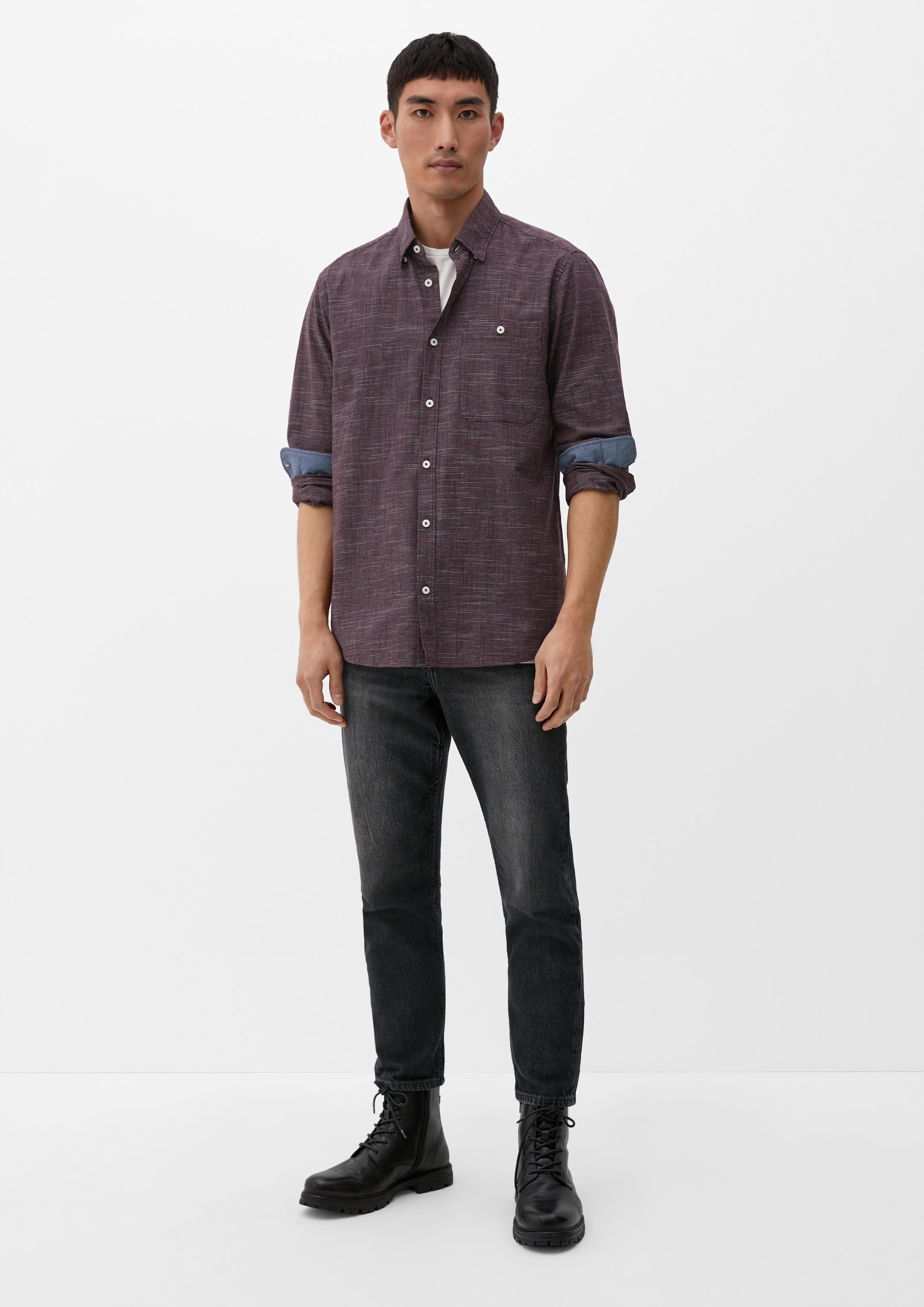 Regular: Hemd mit Under Button Down-Kragen  2126341-4991