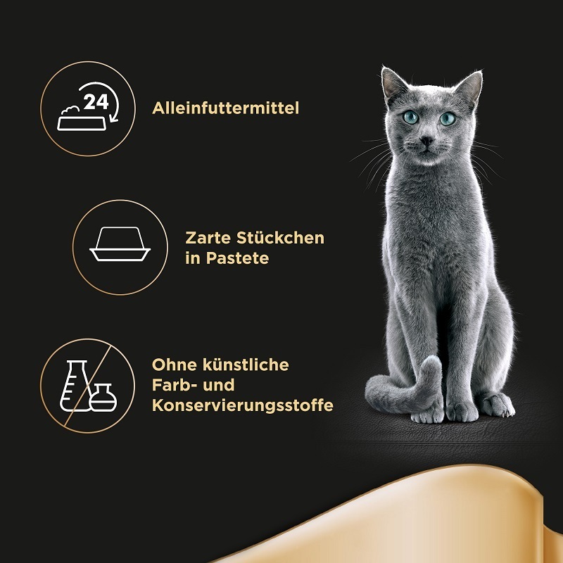 Sheba Nassfutter Sheba Classics in Pastete 22x85g Geflügel Cocktail