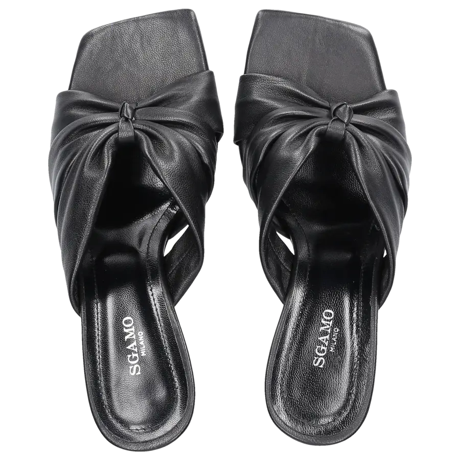Sgamo - Sandalen 521 Nappaleder - schwarz