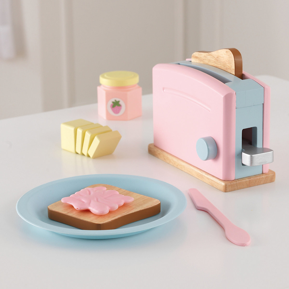 Spielset Toaster – Pastellfarben