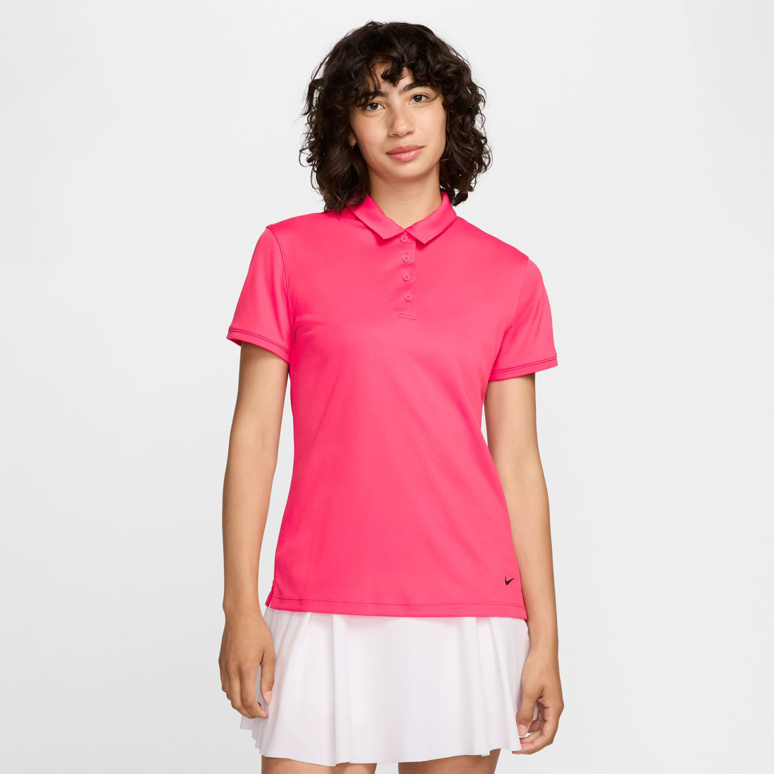 Dri-Fit Victory SS SLD Polo Damen - Pink, Schwarz