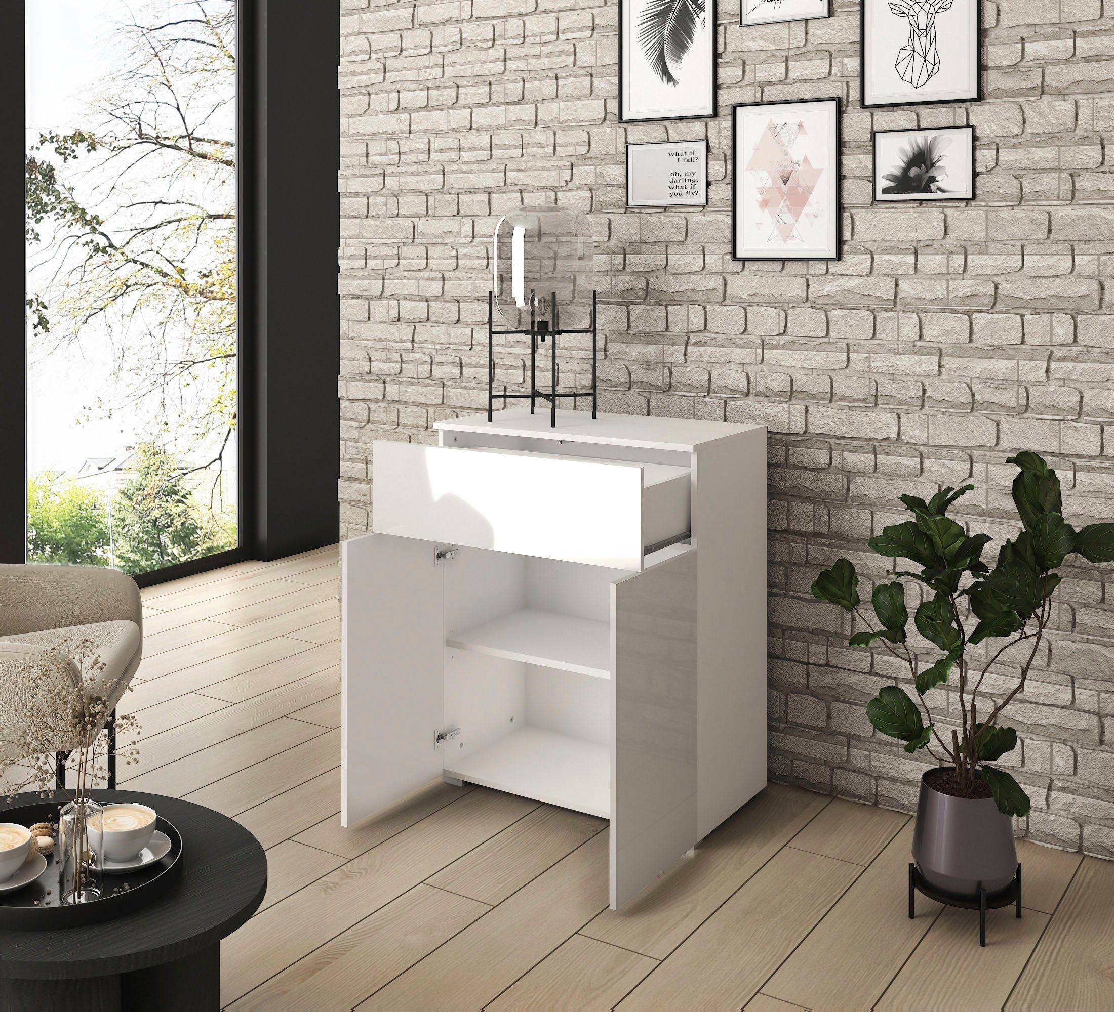 INOSIGN Sideboard Paris, Breite 72 cm