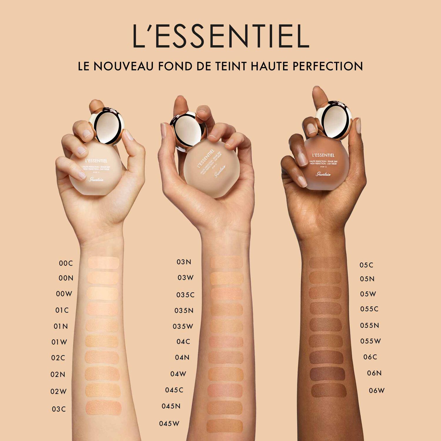 Guerlain L'Essentiel Fond de Teint Haute Perfection Tenue 24h