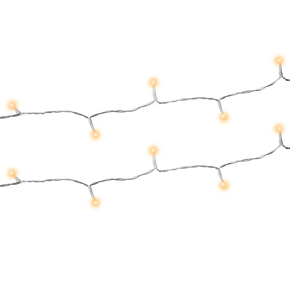 LED-Lichtsortiment, Lichterkette, bernstein, 2er Set