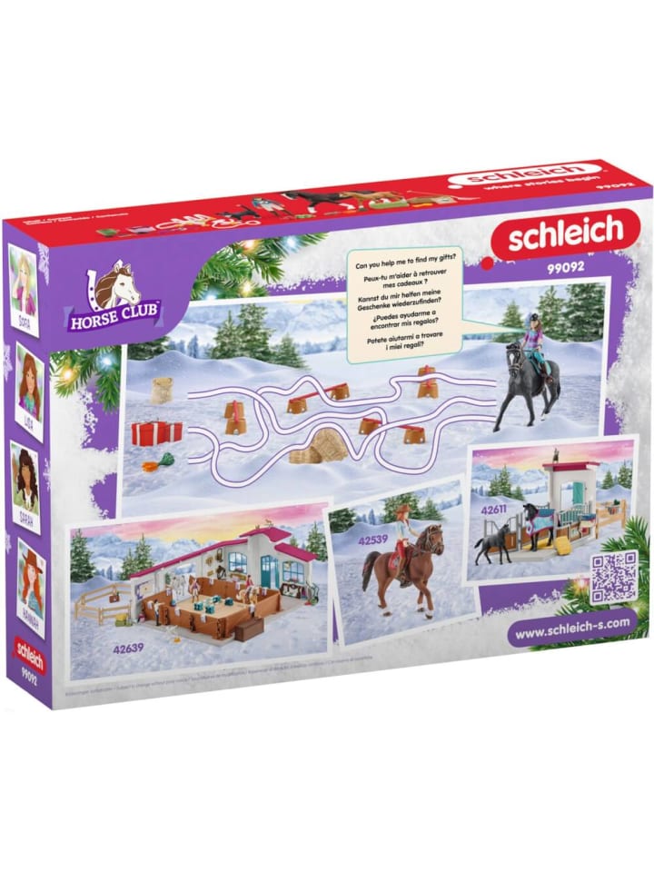 Schleich Adventskalender Spielfigur Horse Club 2024, ab 5 Jahre günstig kaufen onesize