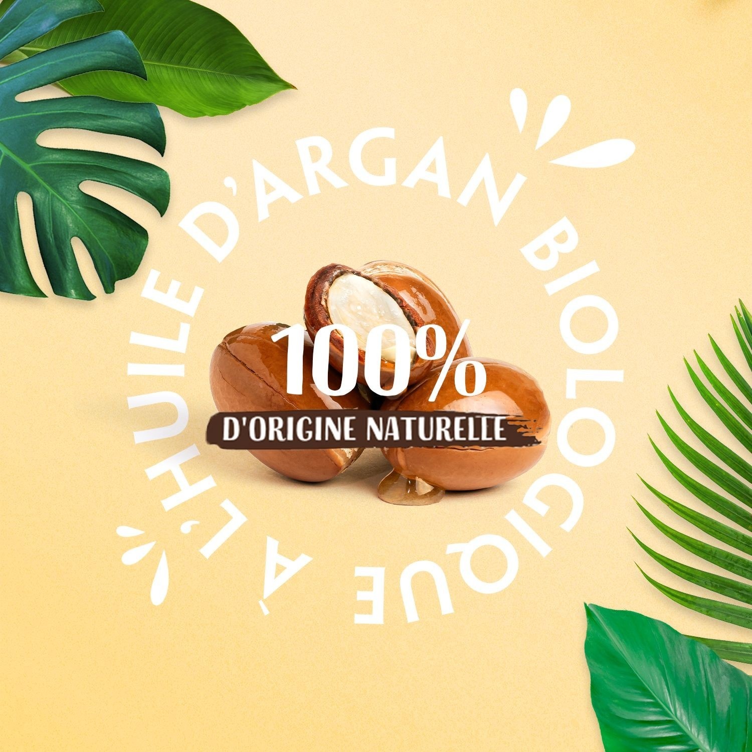 Lovea Organický arganový olej regeneruje, certifikovaný ako organický