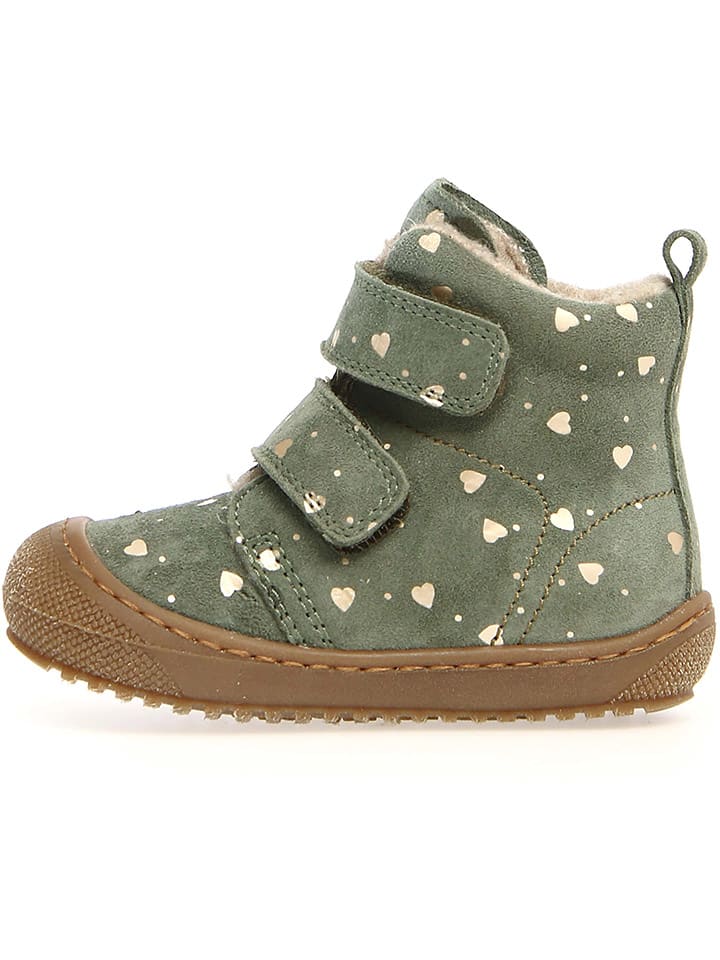 Naturino Leder-Winterboots in Grün günstig kaufen