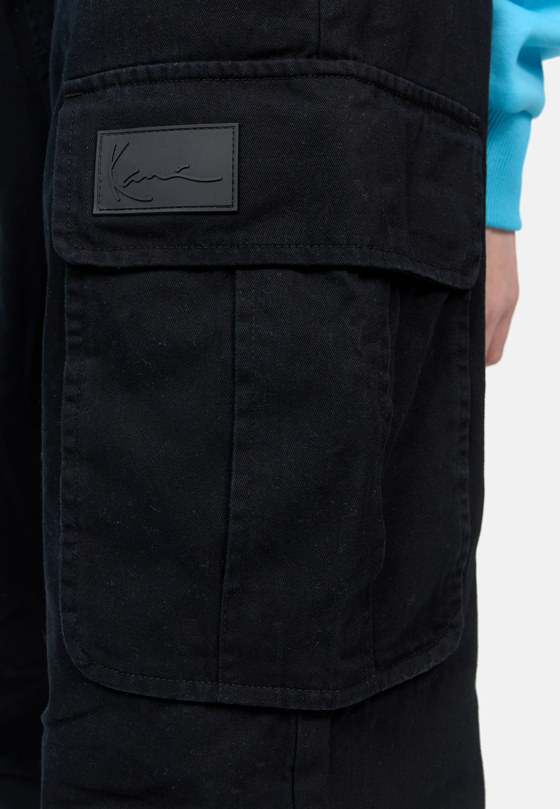 Pantalones Karl Kani RUBBER SIGNATURE UNISEX - Pantalones cargo