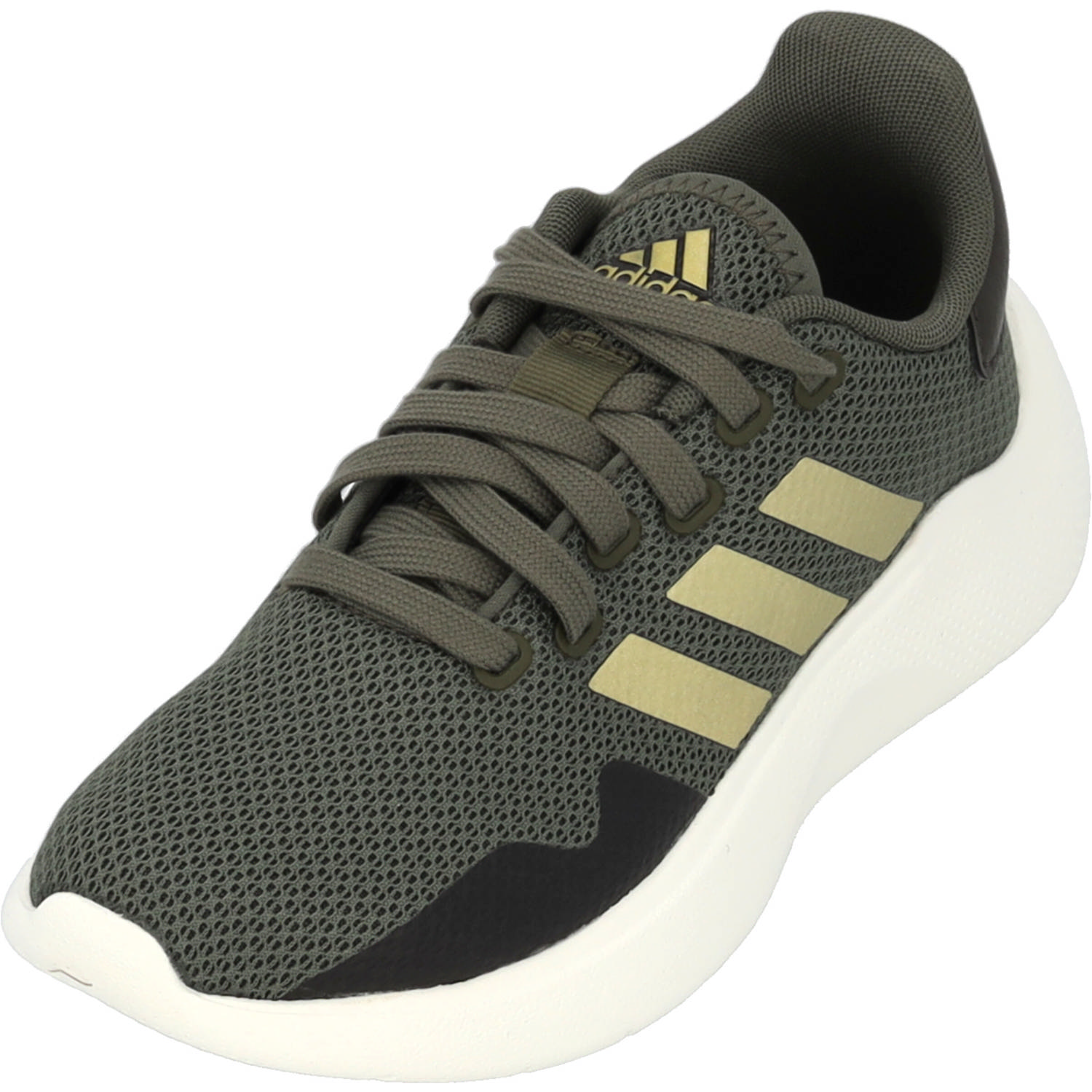 Adidas Puremotion 2.0 W, Sneakers Low, Damen, Grün (Olive/Gold/Weiß