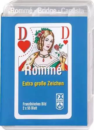 Rommé, Bridge, Canasta - Kartenspiel ab 8 Jahren