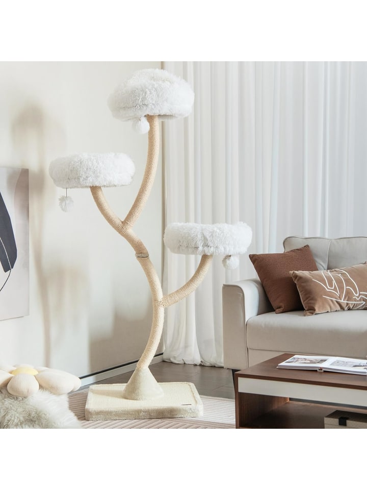 COSTWAY 178 cm Katzenbaum in Beige günstig kaufen onesize