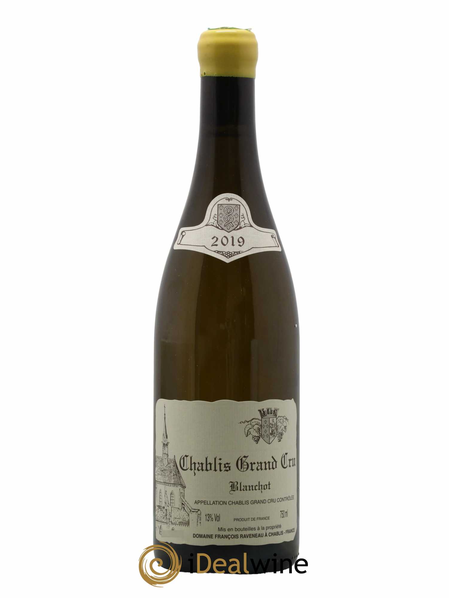 Chablis Grand Cru Blanchot Raveneau (Domaine)  2019 - Lot de 1 Bouteille