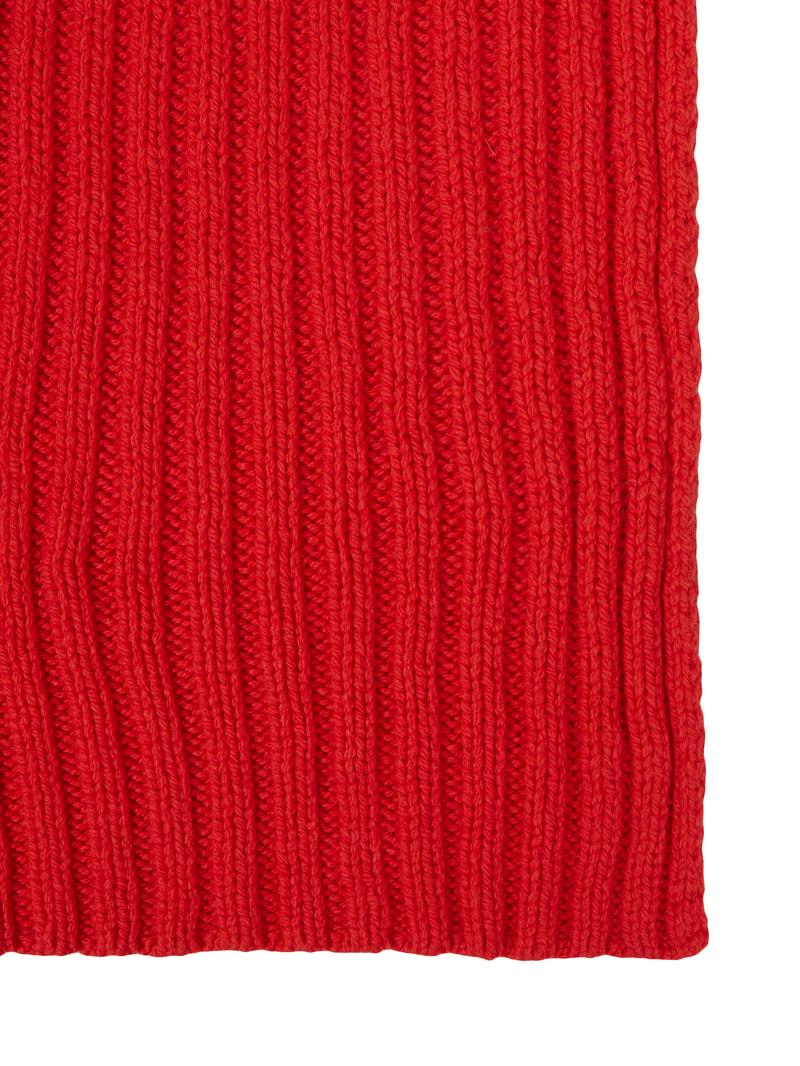 Schal mit Kaschmir-Anteil in rot