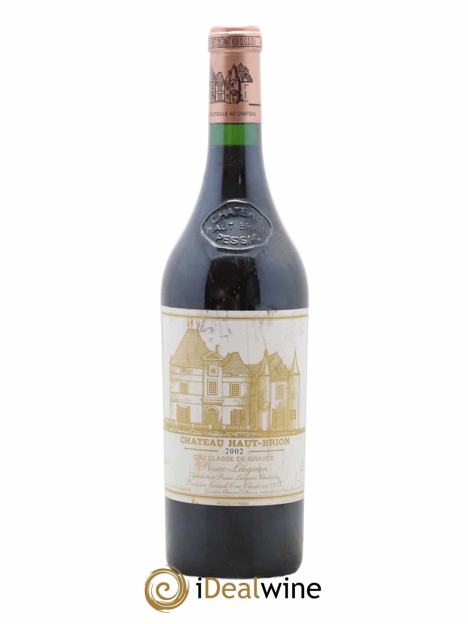 Château Haut Brion 1er Grand Cru Classé  2002 - Lot de 1 Bouteille