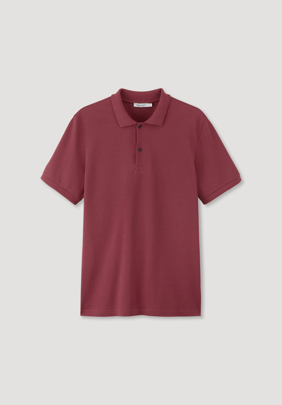 Poloshirt Zwirnjersey aus reiner Bio-Baumwolle