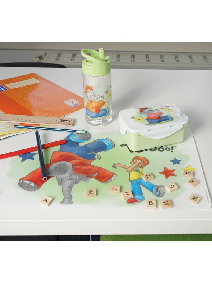 Geda Labels Platzset Benjamin Blümchen in Grün - 33x43cm günstig kaufen onesize