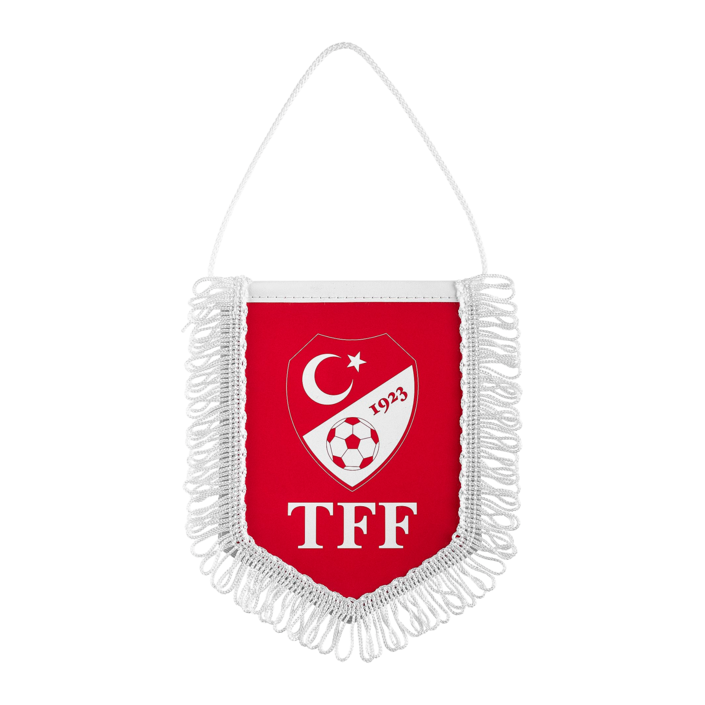 TFF Türkei Wimpel Auto EM 2024 Rot