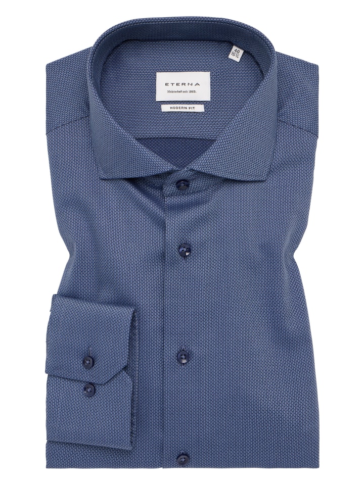Eterna Hemd MODERN FIT in denim günstig kaufen 44