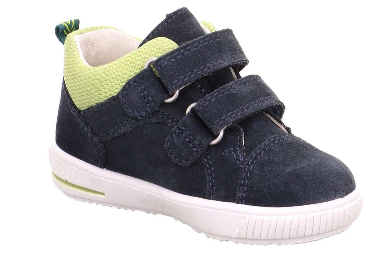 MOPPY - Blau/HellgrünSneaker low mit Klettverschluss