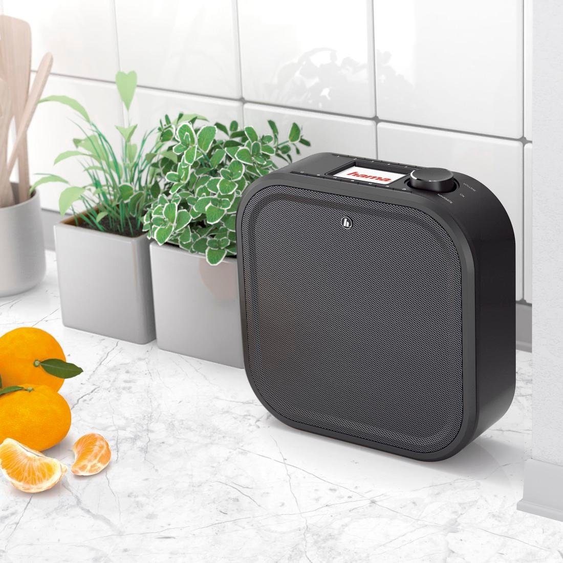 Hama Internetradio Digitalradio WLAN/BT/DAB+, schwarz Spotify, inkl. App Digitalradio (DAB) (5 W)