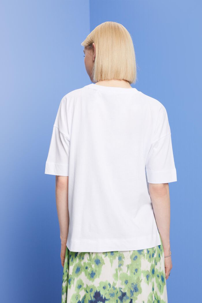 Oversize T-Shirt mit Print, TENCEL™