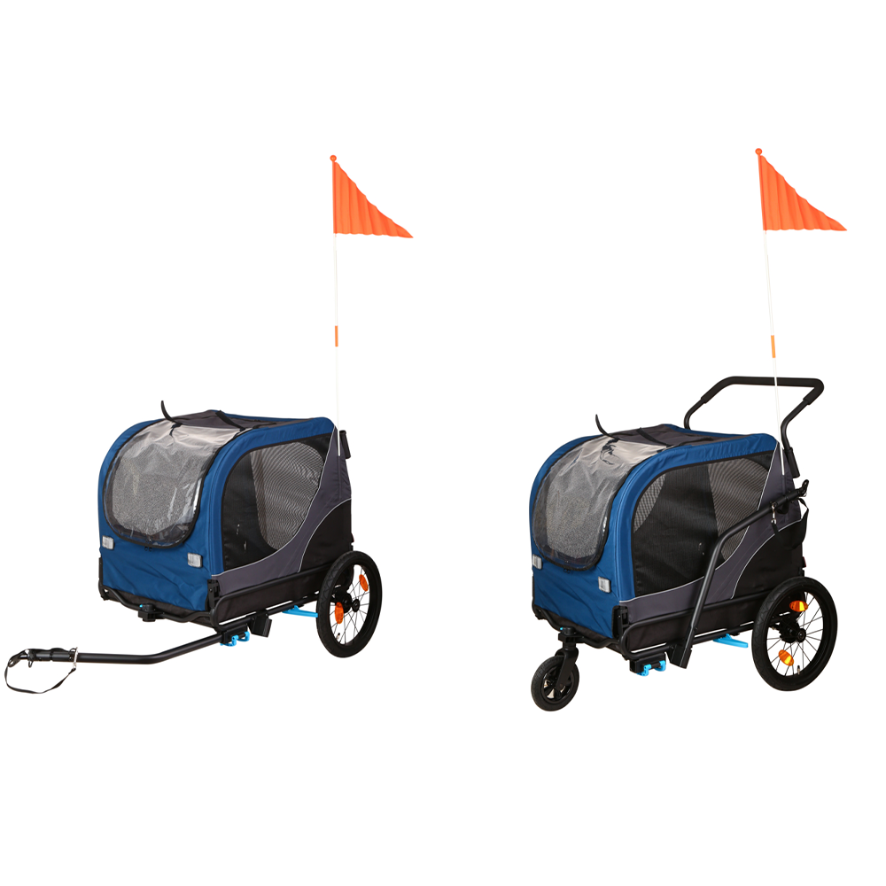 Econ- Way Econ-Way Hundefahrradanhänger / Hundebuggy 20kg / 30kg / 40kg inklusive Zubehör