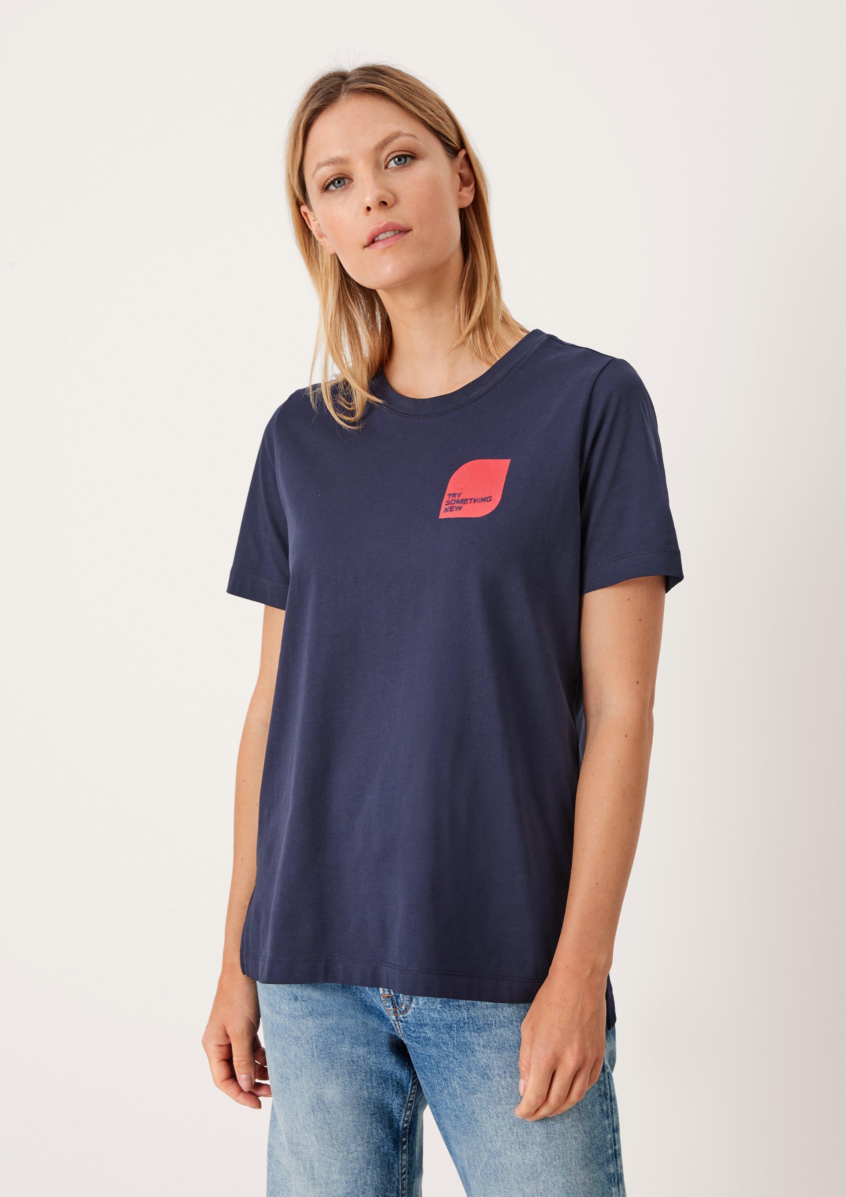 Lockeres Jerseyshirt mit Print  2125238-59D1
