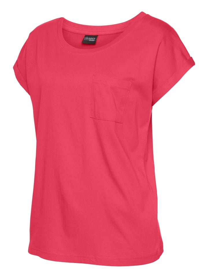 VIVANCE DREAMS Shorty in mauve-dunkelblau-geblümt günstig kaufen
