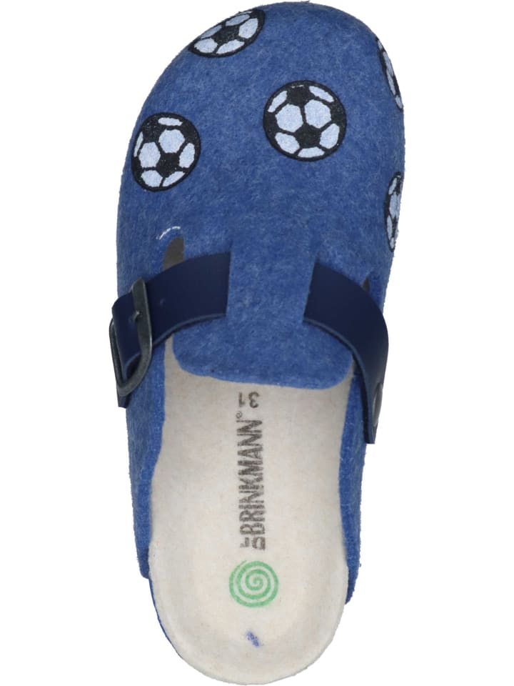 Dr. BRINKMANN Klassische Hausschuhe in blau günstig kaufen