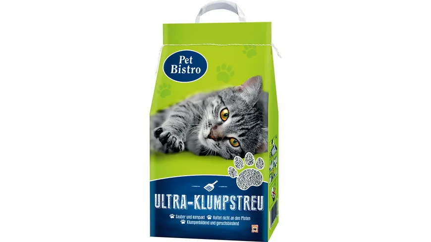 Pet Bistro Ultra-Klumpstreu - Naturweiß 6 l