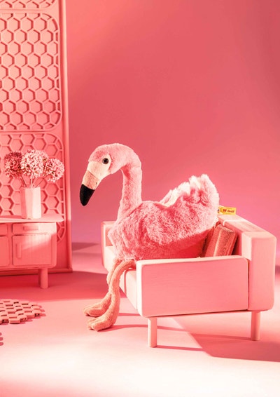Jill Flamingo, 30 cm, rosa