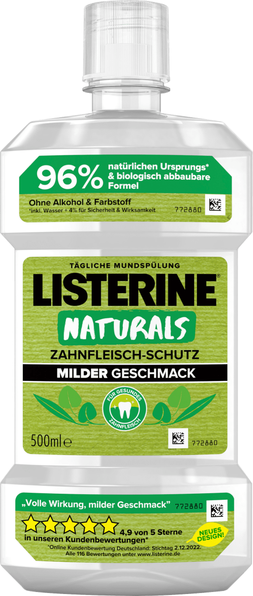 Mundspülung Naturals Zahnfleischschutz, 500 ml