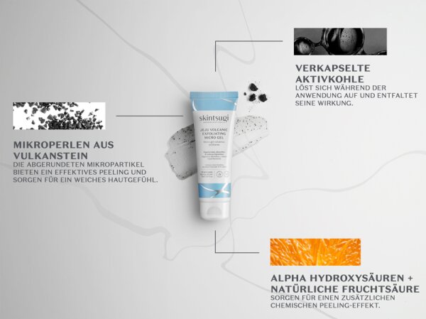 Skintsugi Jeju Volcanic Exfoliating Micro Gel Gesichtsgel