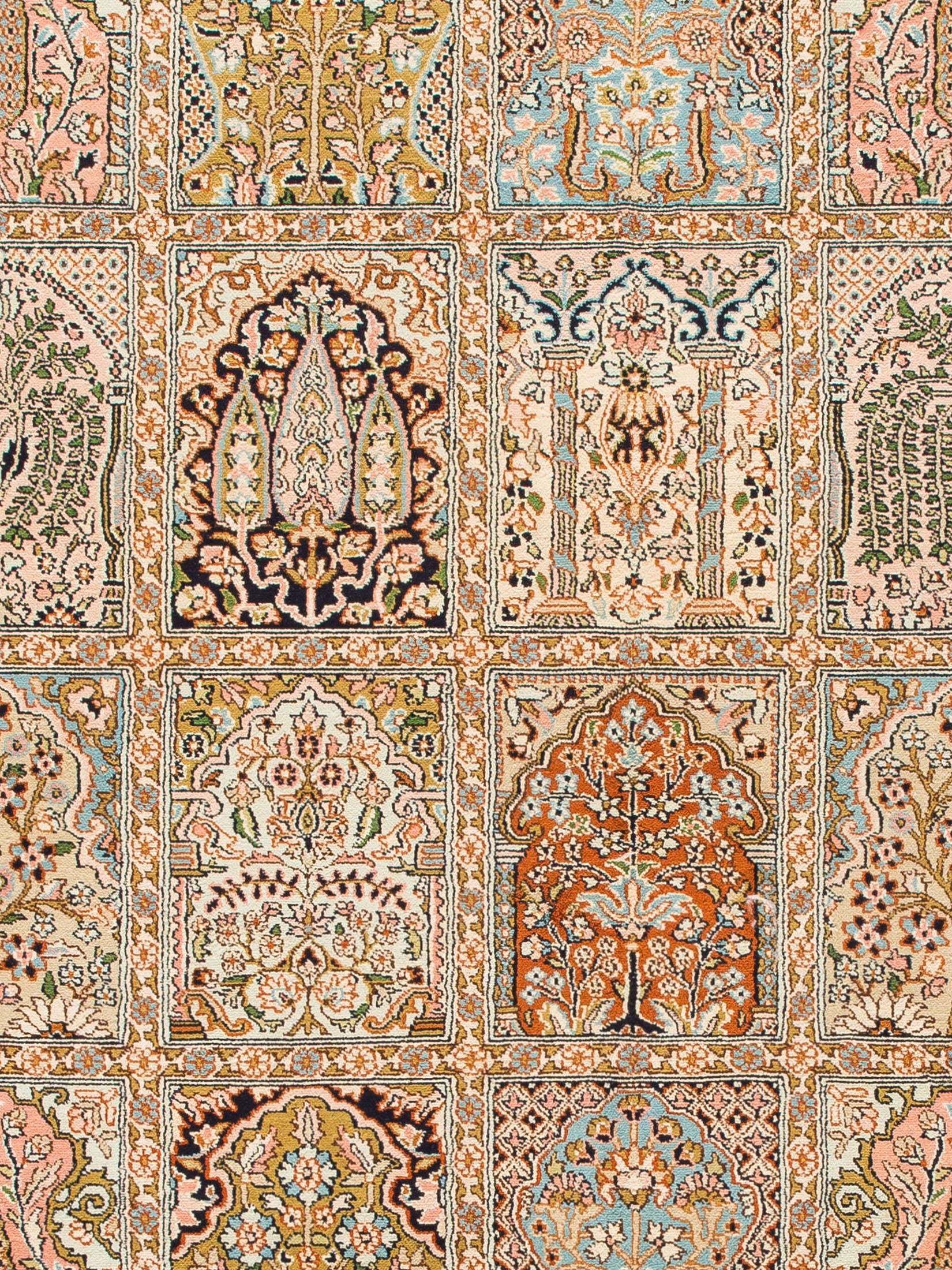 Kaschmir Seide 16/16 ca. 247 x 329 cm, Unikat / Einzelstück