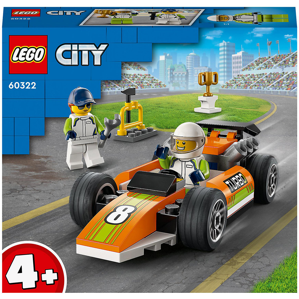 LEGO® City 60322 Rennauto