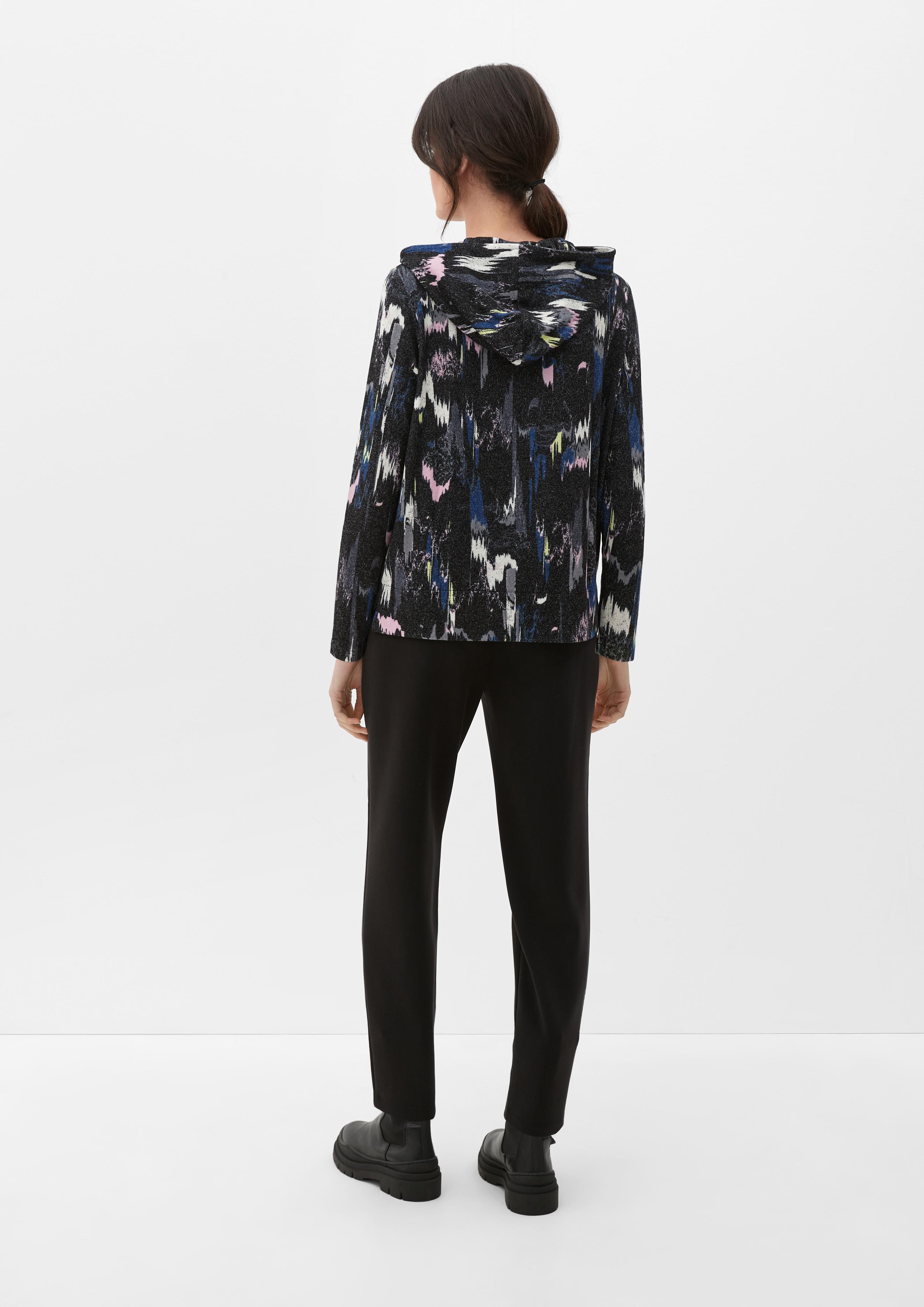 Longsleeve mit Kapuze  2125494-99A1