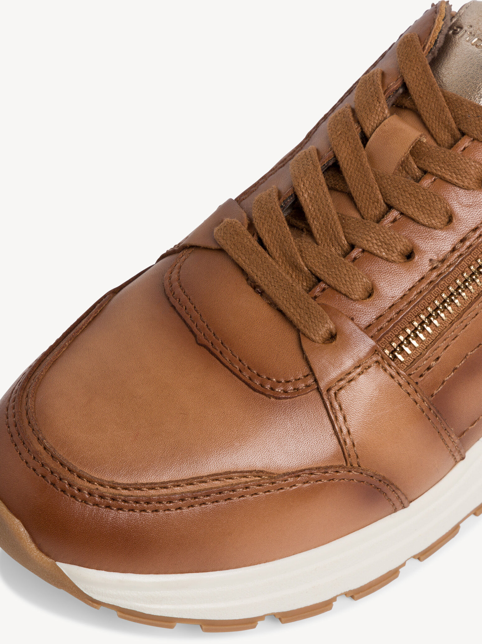 Basket en cuir - marron