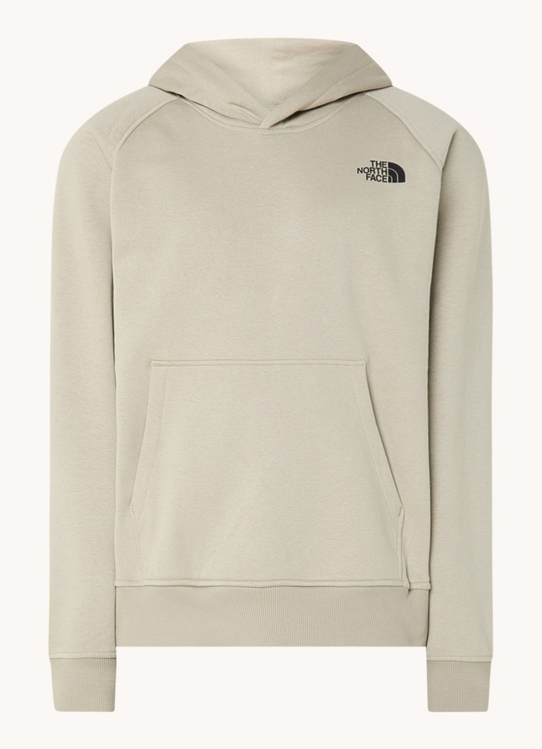 The North Face Hoodie with logo and kangaroo pocket