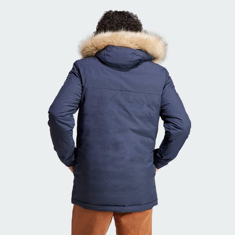 adidas Hooded Fur Parka Funktionsjacke Herren