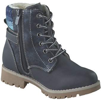 Puccetti Schnür Boots in blau