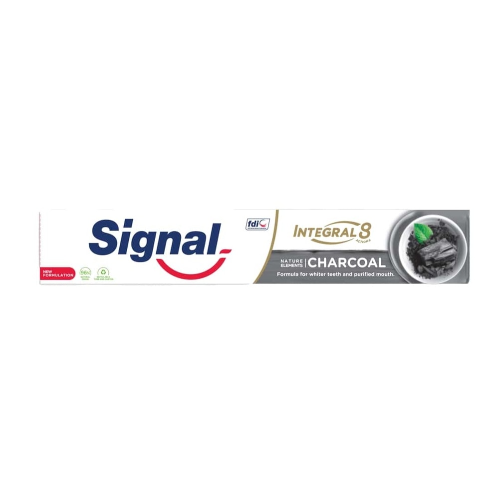 signal SIGNAL  Dentifrice Integral 8 Nature Elements Charbon 75ml Dentifrice