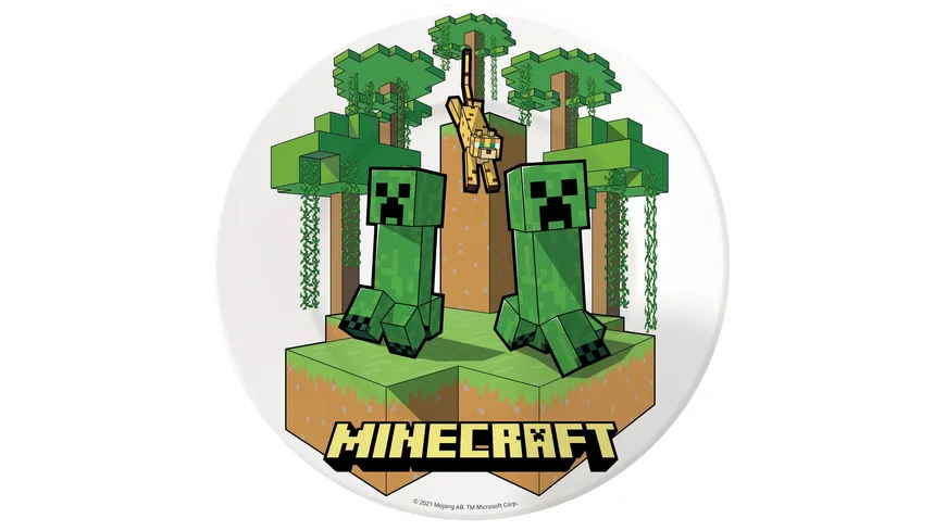 Frühstücksset (Schale, Teller, Tasse) - Minecraft - Creeper