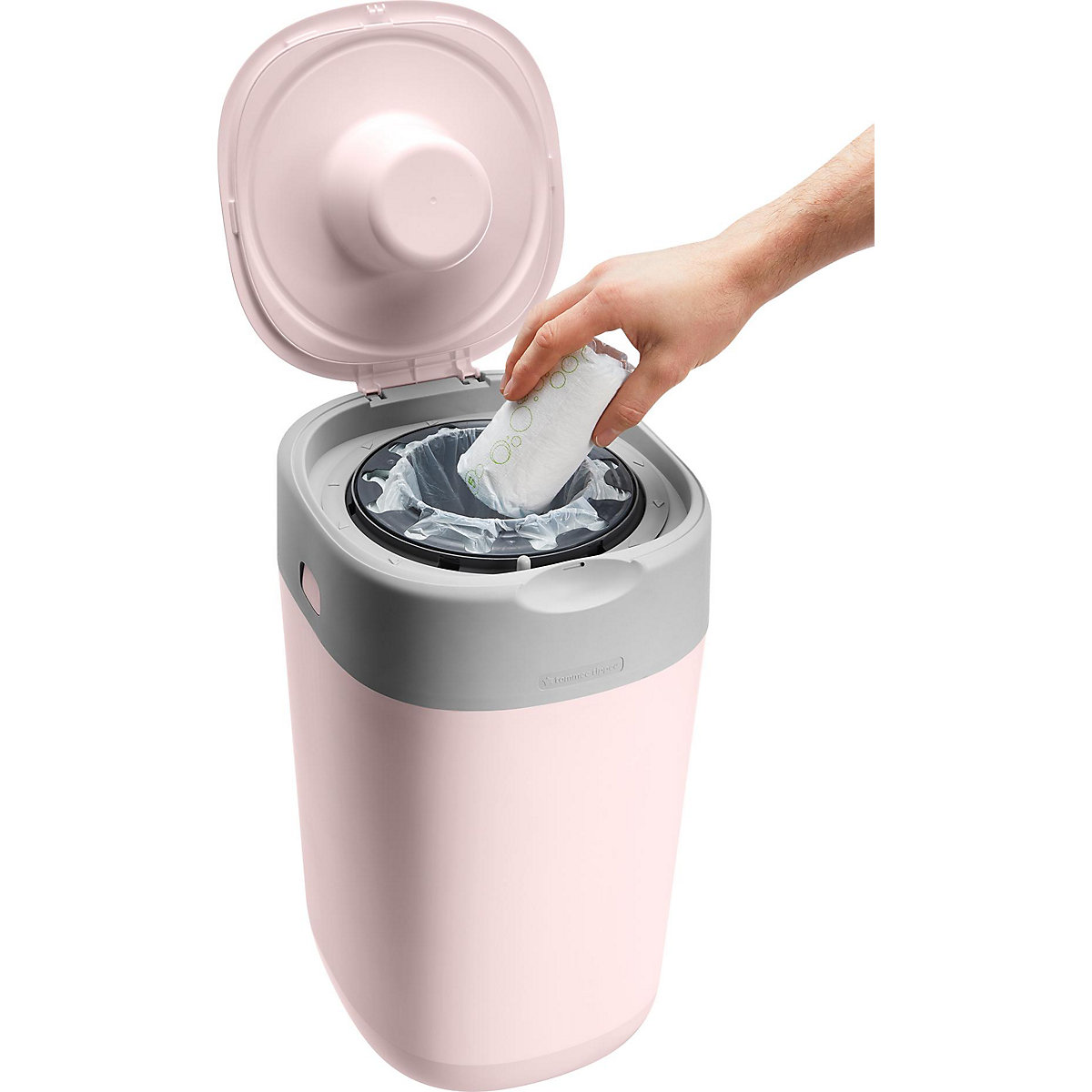 Windeleimer Twist & Click Sangenic, rosa